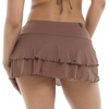 image:imageBody Glove womens Smoothies Lambada Solid Mesh Cover Up Skirt SwimsuitLatte