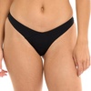 image:imageBody Glove Womens Dana Cheeky Coverage Bikini Bottom SwimsuitBlack Ibiza Bib