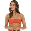 image:imageBody Glove Womens Marissa Bandeau Style Bikini Top SwimsuitPoppy