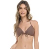 image:imageBody Glove Womens Smoothies Baby Love Solid Molded Cup Triangle Push Up Bikini Top SwimsuitLatte