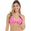 image:imageBody Glove Womens Smoothies Baby Love Solid Molded Cup Triangle Push Up Bikini Top SwimsuitSugar Plum