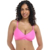 image:imageBody Glove Womens Smoothies Drew Solid Bikini Top Swimsuit with Adjustable 2Way Back DetailSugar Plum