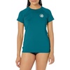 image:imageBody Glove Womens Smoothies In Motion Solid Short Sleeve RashguardKingfisher