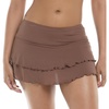 image:imageBody Glove womens Smoothies Lambada Solid Mesh Cover Up Skirt SwimsuitLatte