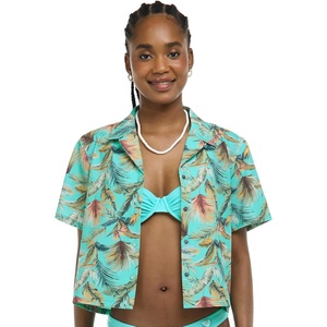 image:imageBody Glove Womens Lalancha Surf Shirt Cover Up TopMolokini Tropical Print