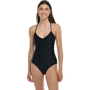 image:imageBody Glove Womens Sandbar Onepiece Swimsuit with Adjustable Tie Back DetailBlack