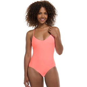 image:imageBody Glove Womens Sandbar Onepiece Swimsuit with Adjustable Tie Back DetailCoral