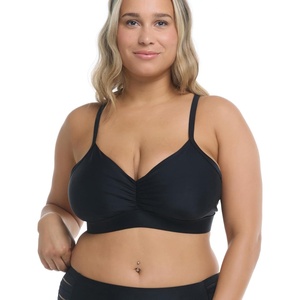 image:imageBody Glove Womens Smoothies Drew D Dd E Cup Bikini Top Swimwear Black DD
