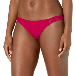 image:imageBody Glove Womens Smoothies Flirty Surf Rider Solid Bikini Bottom SwimsuitDahlia