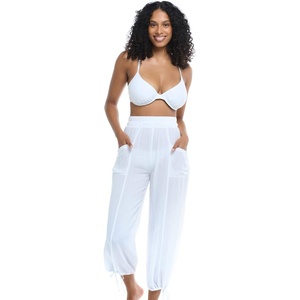 image:imageBody Glove Womens Swimsuit Penny Pullon Beach Pant CoverupSnow