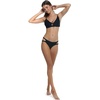 image:imageBody Glove Womens Adalee Fixed Triangle Adjustable Bikini Top SwimsuitPanther Print