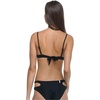 image:imageBody Glove Womens Adalee Fixed Triangle Adjustable Bikini Top SwimsuitPanther Print