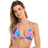 image:imageBody Glove Womens DITA Slider Triangle Bikini Top SwimsuitIridescence