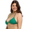image:imageBody Glove Womens DITA Slider Triangle Bikini Top SwimsuitNifty Emerald Rib