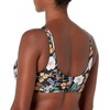 image:imageBody Glove Womens Kate Crop Bikini Top Swimsuit with Front TieInflorescence Floral