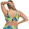 image:imageBody Glove Womens Kate Crop Bikini Top Swimsuit with Front TieManoa Falls Leaf Print
