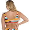 image:imageBody Glove Womens Kate Crop Bikini Top Swimsuit with Front TieNew Wave