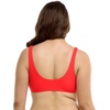 image:imageBody Glove Womens Kate Crop Bikini Top Swimsuit with Front TieSnapdragon Ibiza Rib