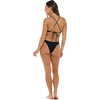 image:imageBody Glove Womens Kimi Bralette Bikini Top for Women  Adjustable 2Way Tie Back Removable Soft Cups Slim Strap Swim TopBlack