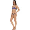image:imageBody Glove Womens Kimi Bralette Bikini Top for Women  Adjustable 2Way Tie Back Removable Soft Cups Slim Strap Swim TopIris