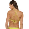 image:imageBody Glove Womens Kimi Bralette Bikini Top for Women  Adjustable 2Way Tie Back Removable Soft Cups Slim Strap Swim TopKey Lime