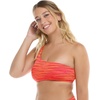image:imageBody Glove Womens Malia One Shoulder Bikini Top SwimsuitImpression
