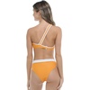 image:imageBody Glove Womens Malia One Shoulder Bikini Top SwimsuitSunny Orange Texture