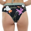 image:imageBody Glove Womens Marlee High Waist Bikini Bottom SwimsuitDreamy FloralStripe Reversible