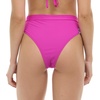 image:imageBody Glove Womens Marlee High Waist Bikini Bottom SwimsuitFucshia Ibiza Rib