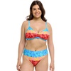 image:imageBody Glove Womens Marlee High Waist Bikini Bottom SwimsuitShadow Tropical