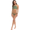 image:imageBody Glove Womens Smoothies Alesha Solid High Neck Bikini Top Swimsuit with Adjustable 2Way Back DetailCactus