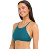 image:imageBody Glove Womens Smoothies Alesha Solid High Neck Bikini Top Swimsuit with Adjustable 2Way Back DetailKingfisher