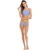 image:imageBody Glove Womens Smoothies Alesha Solid High Neck Bikini Top Swimsuit with Adjustable 2Way Back DetailPeriwinkle