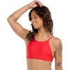 image:imageBody Glove Womens Smoothies Alesha Solid High Neck Bikini Top Swimsuit with Adjustable 2Way Back DetailTrue