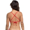image:imageBody Glove Womens Smoothies Alesha Solid High Neck Bikini Top Swimsuit with Adjustable 2Way Back DetailTrue