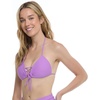 image:imageBody Glove Womens Smoothies Baby Love Solid Molded Cup Push Up Triangle Bikini Top SwimsuitAkebi