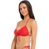 image:imageBody Glove Womens Smoothies Baby Love Solid Molded Cup Push Up Triangle Bikini Top SwimsuitSmoothie True Red