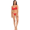 image:imageBody Glove Womens Smoothies Baby Love Solid Molded Cup Push Up Triangle Bikini Top SwimsuitSmoothie True Red