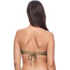 image:imageBody Glove Womens Smoothies Crystal Solid Molded Cup Bandeau Bikini Top SwimsuitSmoothie Cactus