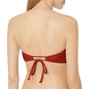 image:imageBody Glove Womens Smoothies Crystal Solid Molded Cup Bandeau Bikini Top SwimsuitSmoothie Spice