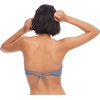 image:imageBody Glove Womens Smoothies Crystal Solid Molded Cup Bandeau Bikini Top SwimsuitSmoothie Storm