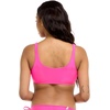 image:imageBody Glove Womens Smoothies Lolah Solid Bikini Top Swimsuit with Tie Front DetailBubble Gum