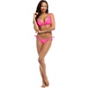 image:imageBody Glove Womens Smoothies Lolah Solid Bikini Top Swimsuit with Tie Front DetailBubble Gum
