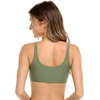 image:imageBody Glove Womens Smoothies Lolah Solid Bikini Top Swimsuit with Tie Front DetailCactus