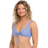 image:imageBody Glove Womens Smoothies Lolah Solid Bikini Top Swimsuit with Tie Front DetailPeriwinkle