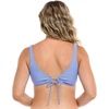 image:imageBody Glove Womens Smoothies Lolah Solid Bikini Top Swimsuit with Tie Front DetailPeriwinkle