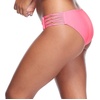 image:imageBody Glove Womens Smoothies Ruby Solid Bikini Bottom SwimsuitSmoothie Fling Pink