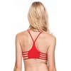 image:imageBody Glove Womens Standard Smoothies Alani Solid Strappy BackSmoothie True Red