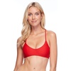 image:imageBody Glove Womens Standard Smoothies Alani Solid Strappy BackSmoothie True Red