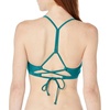 image:imageBody Glove Womens Standard Smoothies Ruth Solid Fixed Triangle Bikini Top with Adjustable Tie Back Detail BlackKingfisher